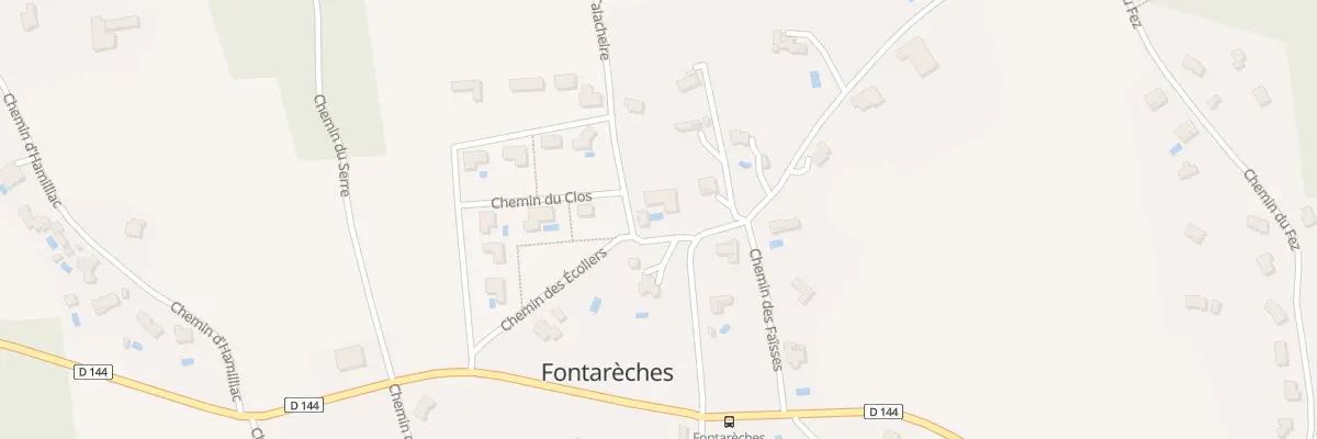 Plan du 82 Che de Talacheire à Fontarèches