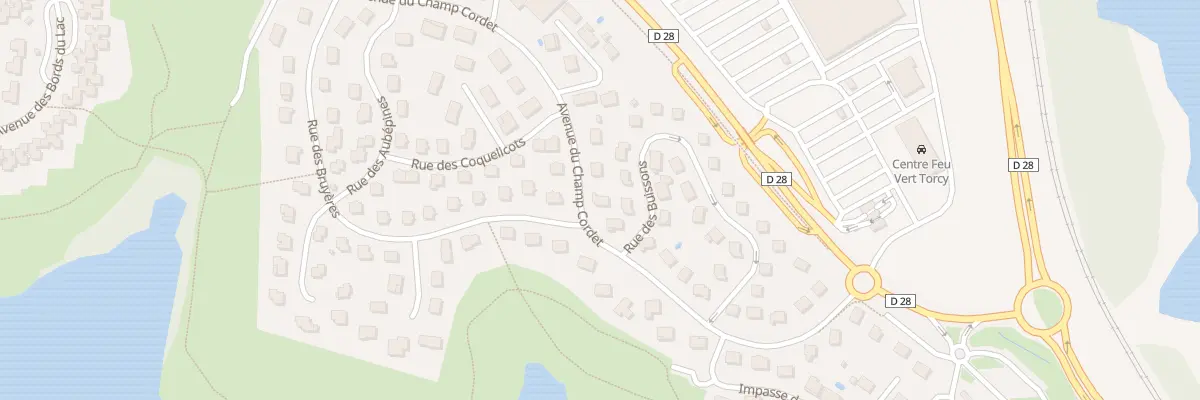 Plan du 23 Av du Champ Cordet à Torcy