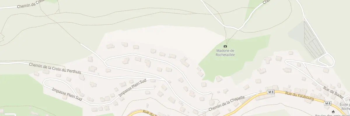 Plan du 15 Imp de la Fontgerouse à Saint-Étienne