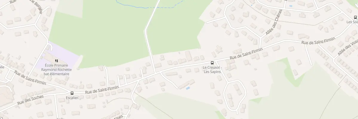 Plan du 51 Rue de Saint-firmin au Creusot