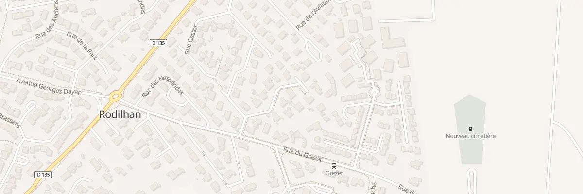 Plan du 10 Rue des Pleiades à Rodilhan