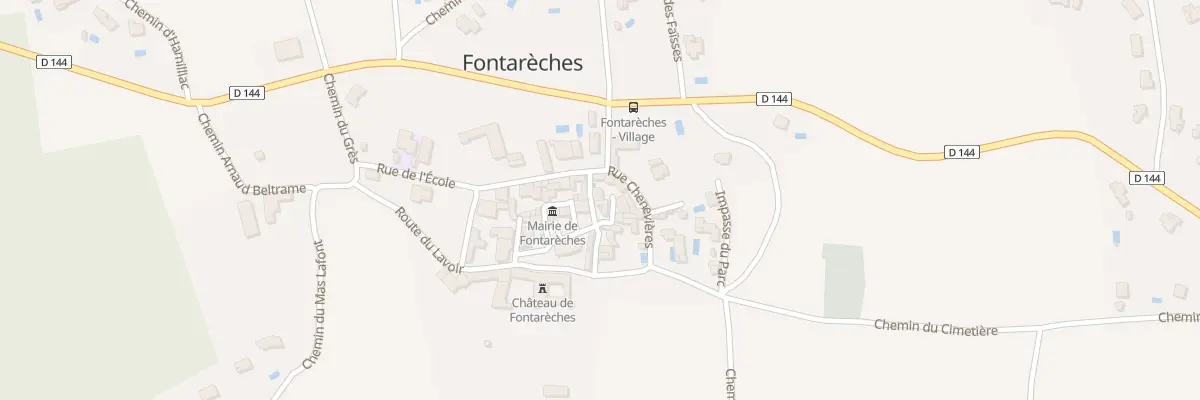 Plan du 5011 Imp Cantonade à Fontarèches