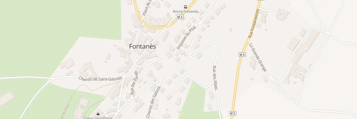 Plan du 1 Imp du Pilat à Fontanès