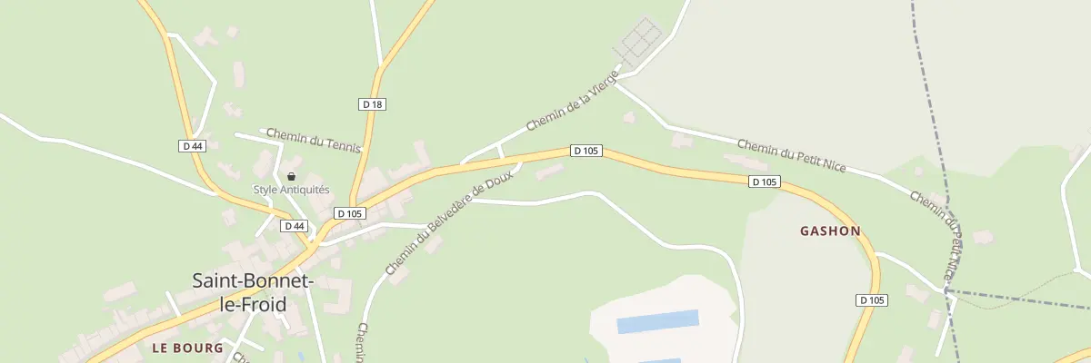 Plan du 7 Che de Doux à Saint-Bonnet-le-Froid