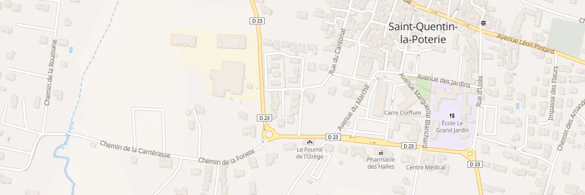 Plan du 5851 Rue du 10 Mai 1981 à Saint-Quentin-la-Poterie