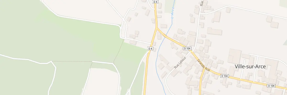 Plan du 1 Che Val Eduit à Ville-sur-Arce