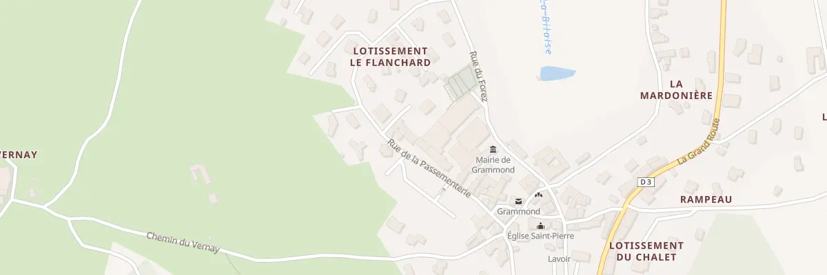 Plan du 271 Rue de la Passementerie à Grammond