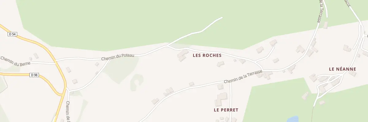 Plan du 5257 Les Roches à Saint-Just-d’Avray