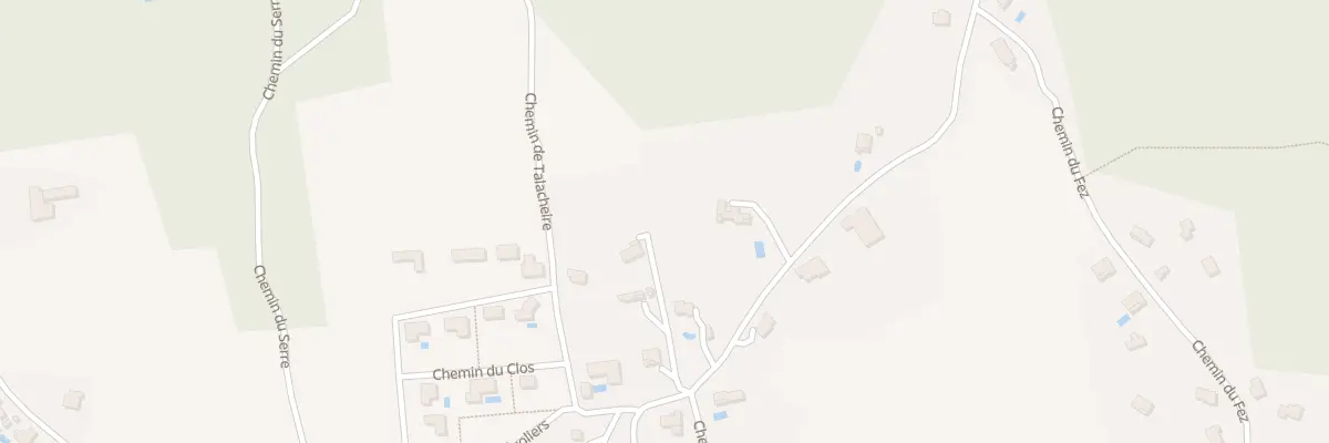 Plan du 6040 Grange Abouride à Fontarèches