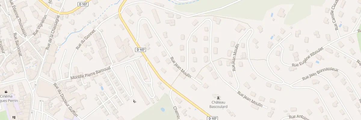 Plan du 17 Rue JEAN MOULIN à Tarare