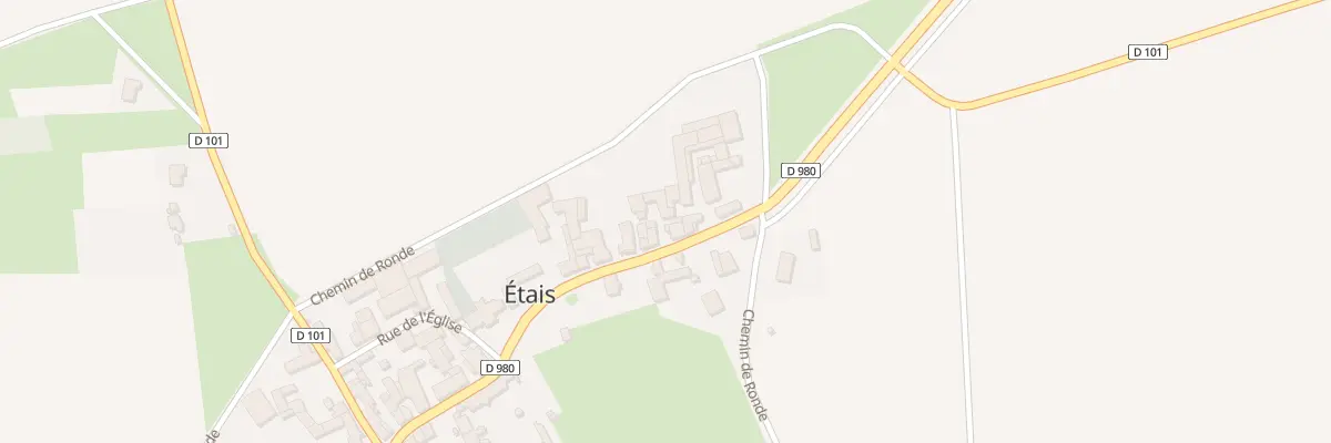 Plan du 9018 Rue du Sou à Étais