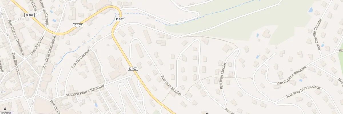 Plan du 21 Rue JEAN MOULIN à Tarare