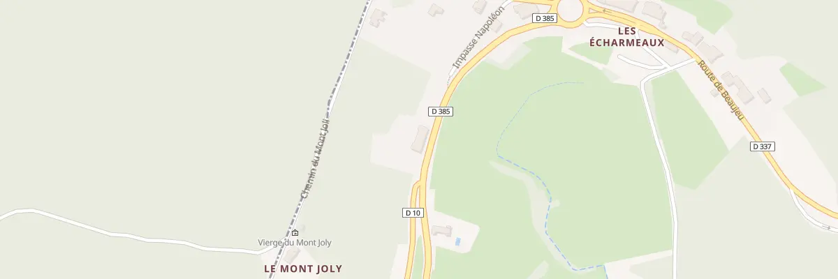 Plan du 220 Rte des Echarmeaux à Poule-les-Écharmeaux