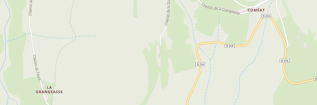 Plan du 690 Che La Grangeasse à Rochepaule