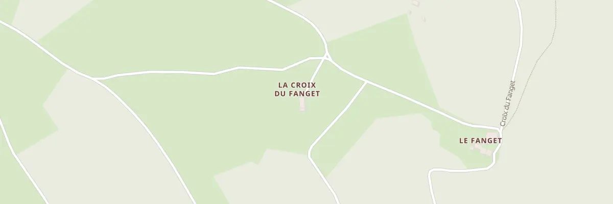 Plan du 100 Ham de la Croix du Fanget à Saint-Bonnet-le-Froid