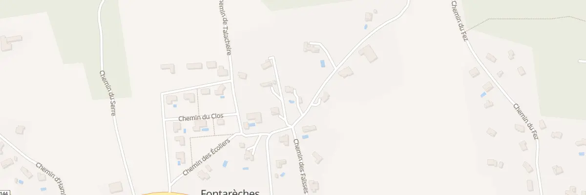 Plan du 6040 Grange Abouride à Fontarèches