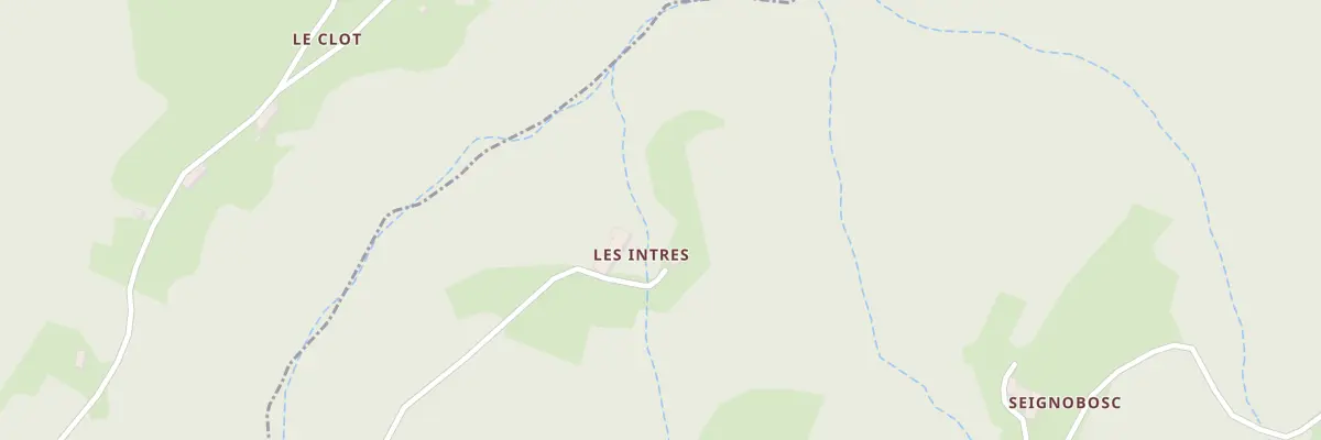 Plan du 5147 Les Intres à Devesset