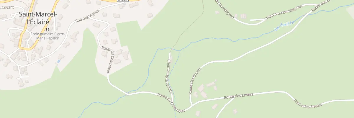 Plan du 5047 Le Colombier à Saint-Marcel-l’Éclairé