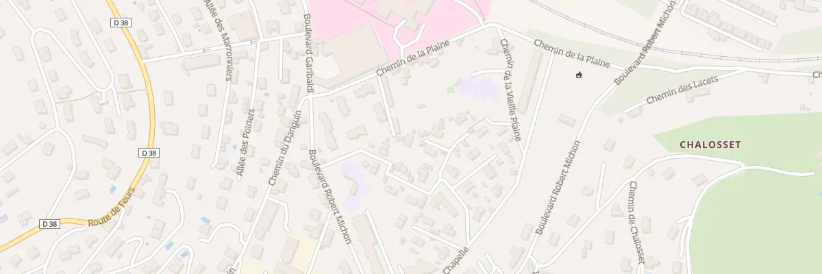 Plan du 5 All DE L’ESPERANCE à Tarare