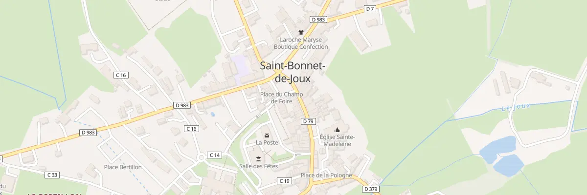 Plan du 2 Rue de l’Eglise à Saint-Bonnet-de-Joux