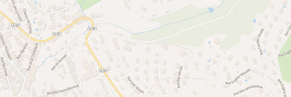 Plan du 23 Rue JEAN MOULIN à Tarare