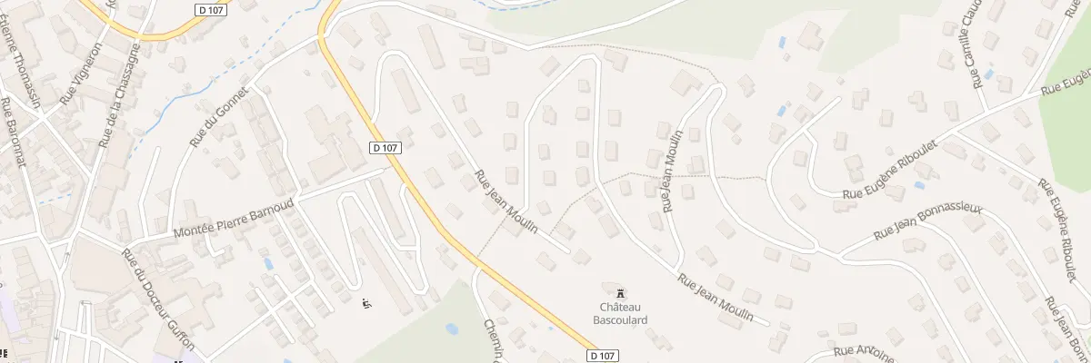 Plan du 24 Rue JEAN MOULIN à Tarare