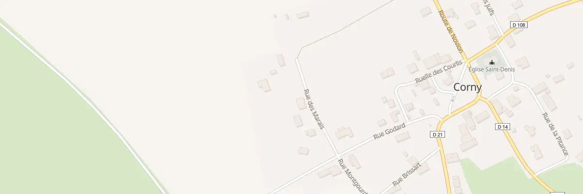 Plan du 4 Rue des Marais à Corny-Machéroménil