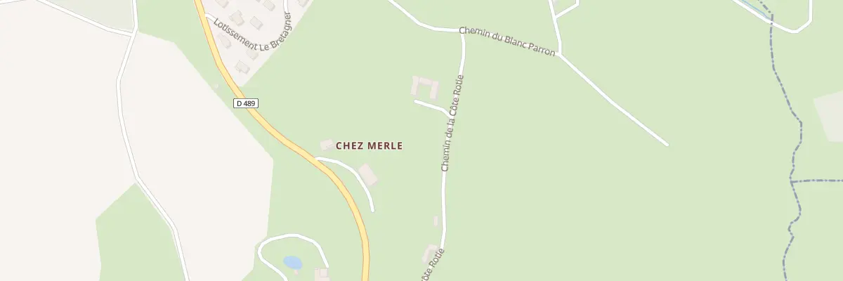 Plan du 90 Che de la Cote Rotie aux Halles