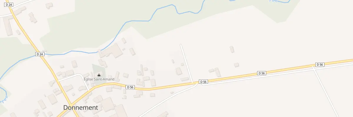 Plan du 1 Che des Grands Marais à Donnement