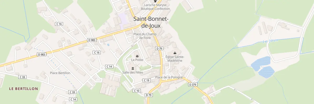 Plan du 60 Rue de l’Eglise à Saint-Bonnet-de-Joux