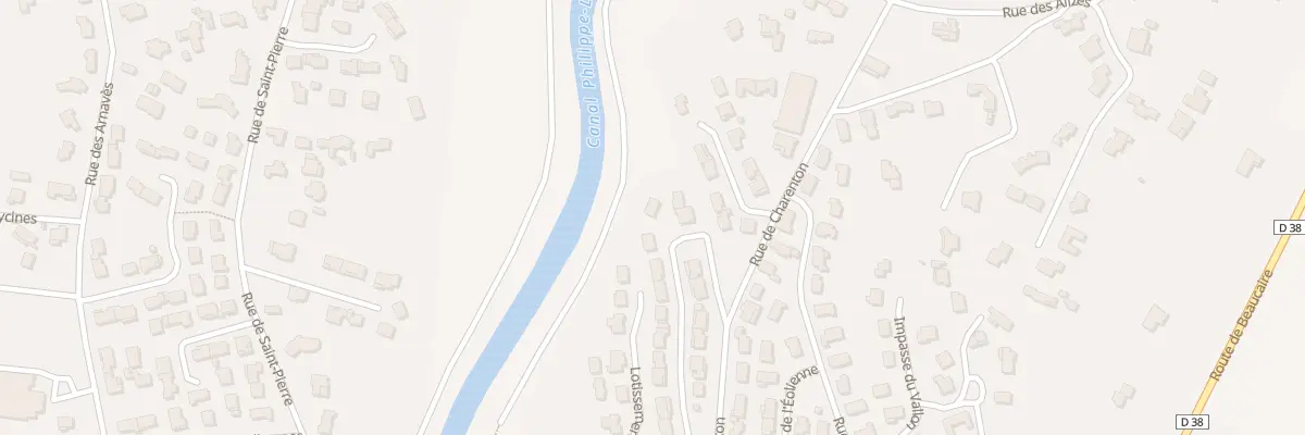 Plan du 20 Rue des Chenes Verts à Saint-Gilles