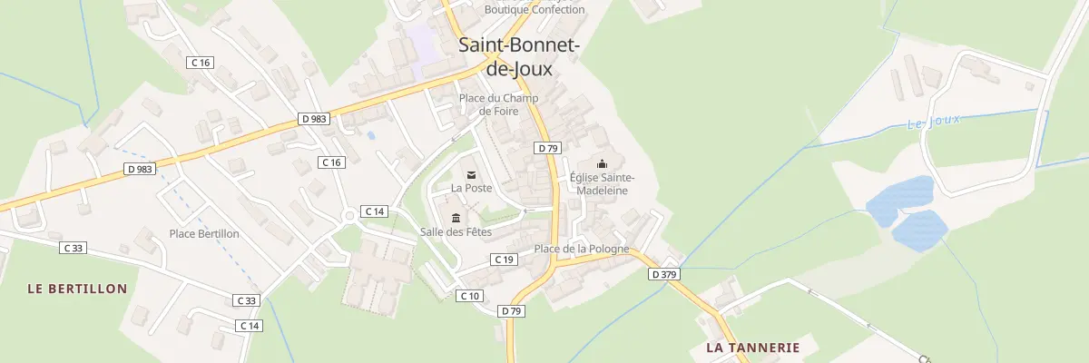 Plan du 80 Rue de l’Eglise à Saint-Bonnet-de-Joux