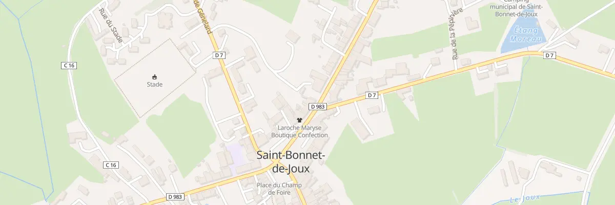 Plan du 31 Rte de Chalon à Saint-Bonnet-de-Joux