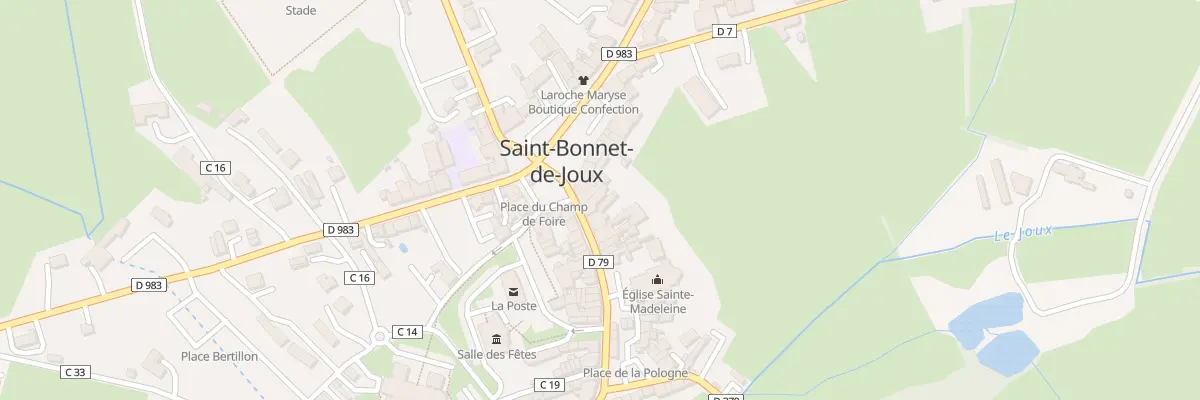 Plan du 9 Rue de l’Eglise à Saint-Bonnet-de-Joux