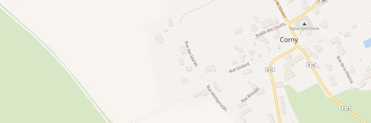 Plan du 2 Rue des Marais à Corny-Machéroménil