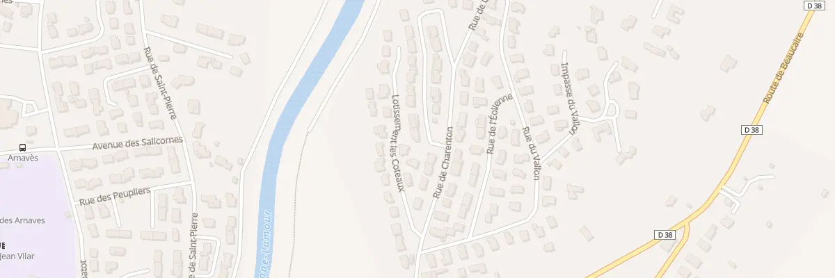 Plan du 5 Rue des Chenes Verts à Saint-Gilles