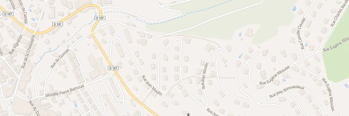 Plan du 32 Rue JEAN MOULIN à Tarare