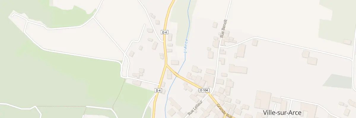 Plan du 18 Rte des 2 Bars à Ville-sur-Arce