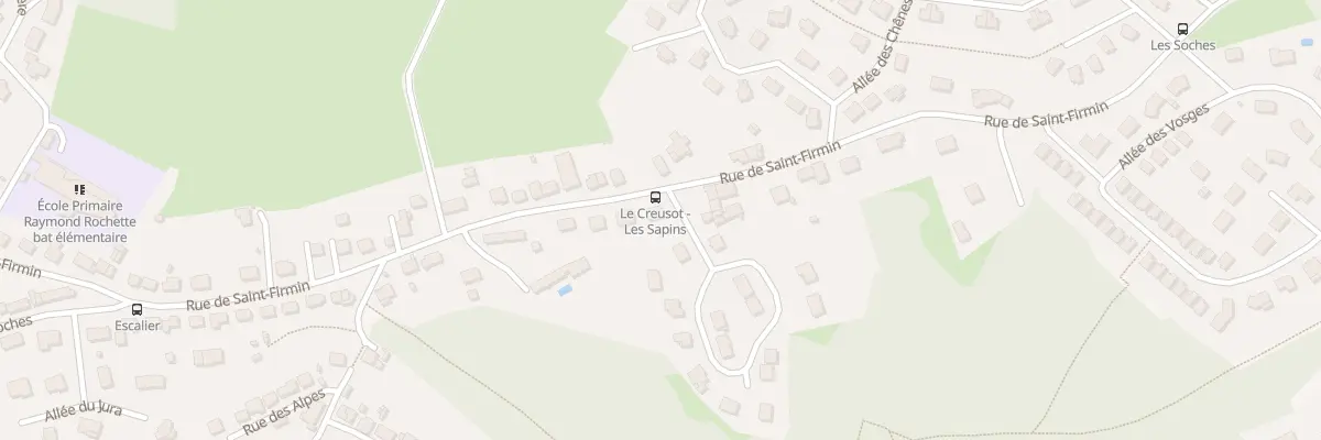 Plan du 56 Rue de Saint-firmin au Creusot
