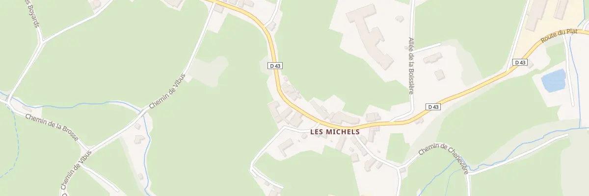 Plan du 135 Rue des Michels à Saint-Igny-de-Vers