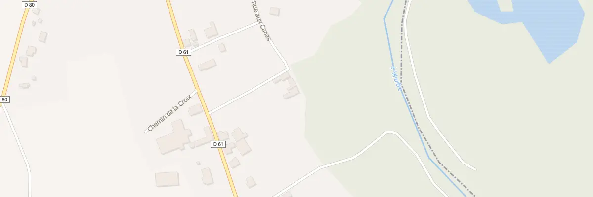 Plan du 16 Rue aux Canes à Précy-Notre-Dame
