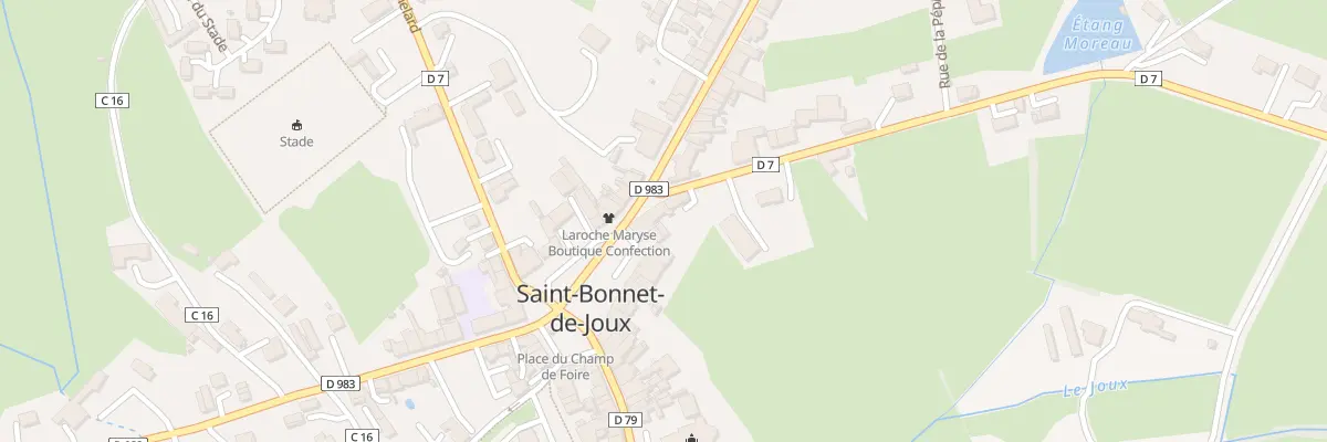 Plan du 20 Rte de Cluny à Charolles