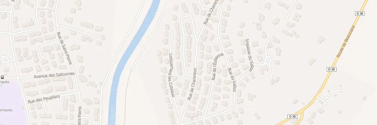 Plan du 9002 Rue des Chenes Verts à Saint-Gilles