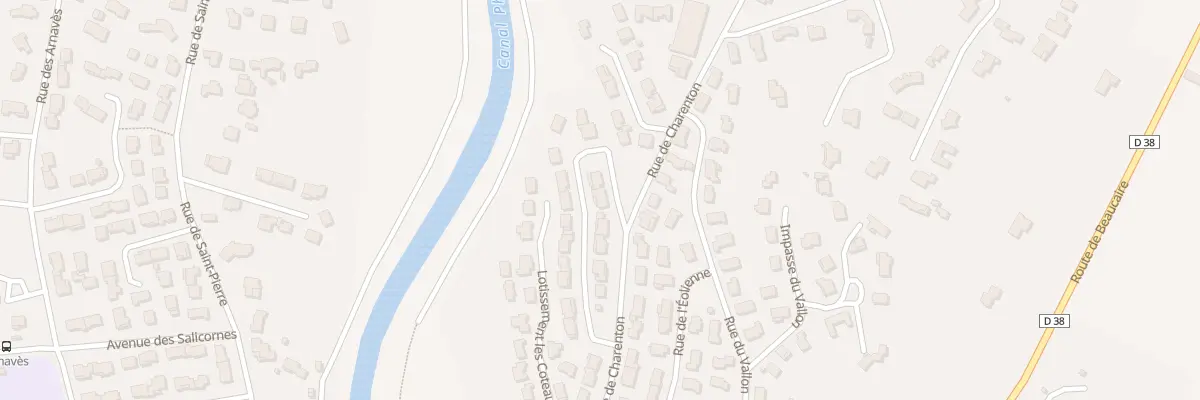 Plan du 16 Rue des Chenes Verts à Saint-Gilles
