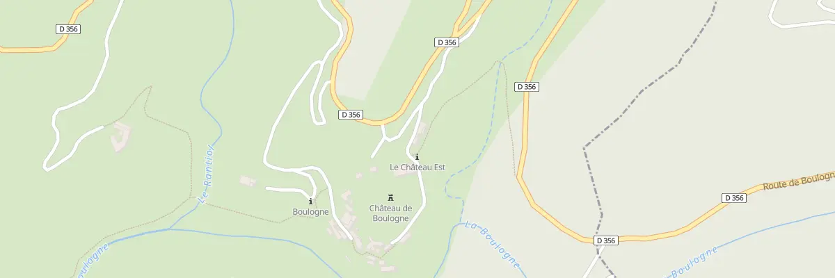 Plan du 5025B Boulogne à Saint-Michel-de-Boulogne