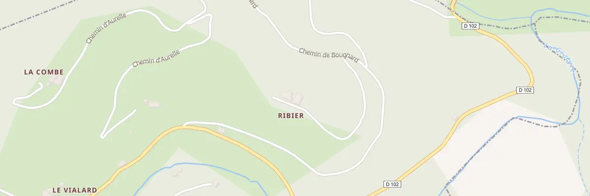 Plan du 5161 Ribier à Albon-d’Ardèche