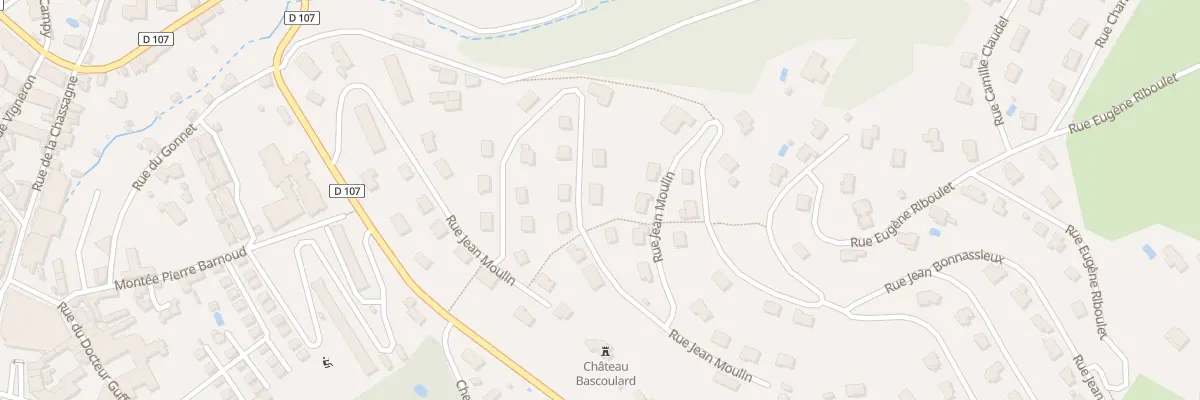Plan du 33 Rue JEAN MOULIN à Tarare