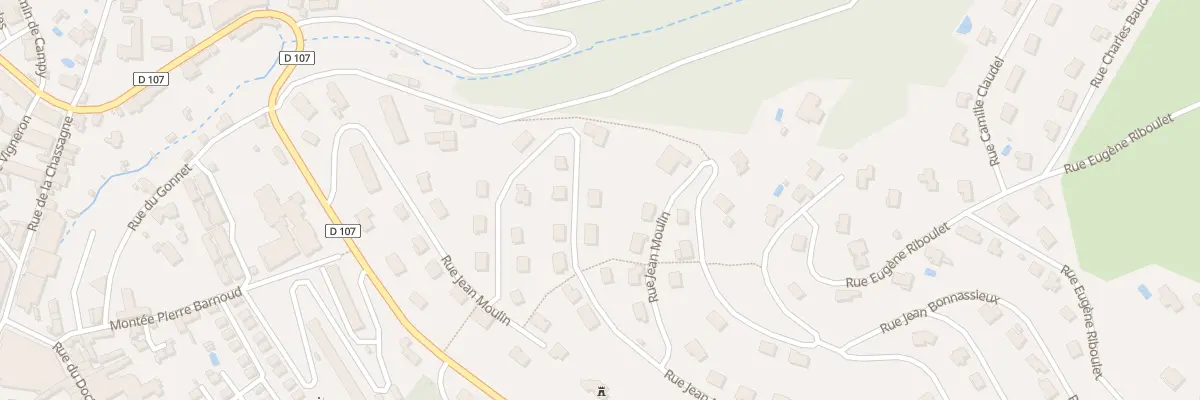 Plan du 31 Rue JEAN MOULIN à Tarare