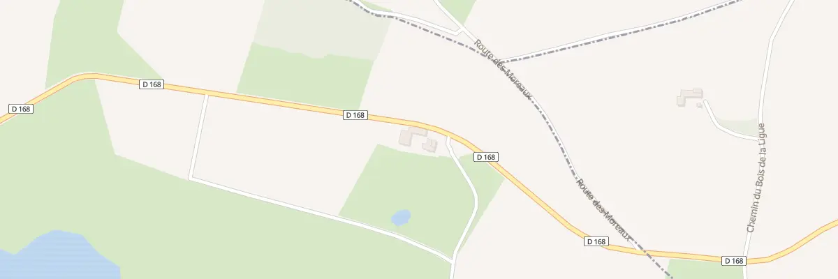 Plan du 281 Rte d’Ozolles à Montmelard