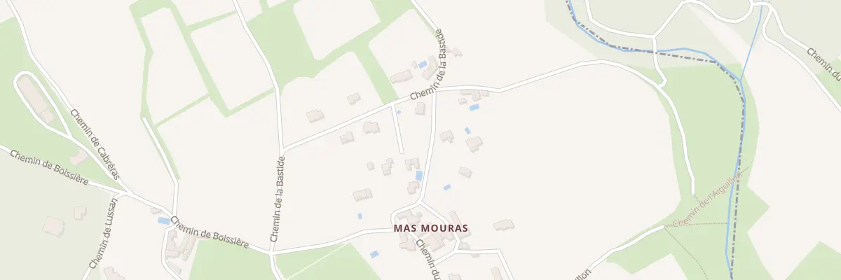 Plan du 278 Che de la Bastide à Verfeuil